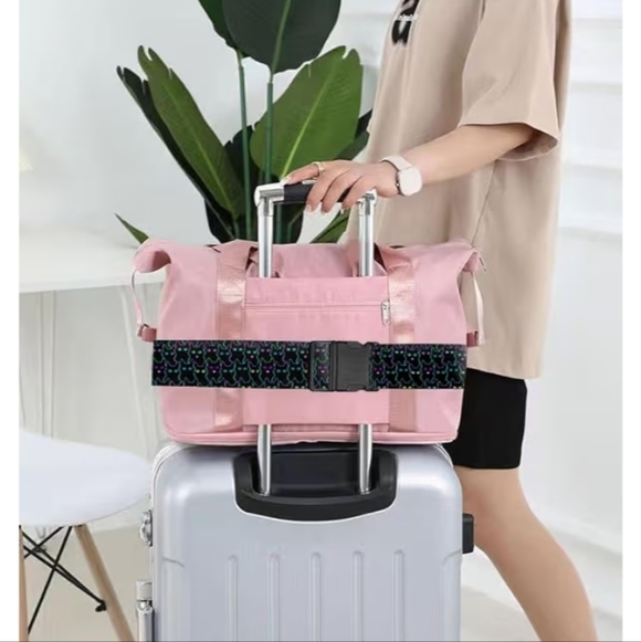 Cute Black Cat Heavy Duty Adjustable Luggage Belt Strap NWT - Picture 4 of 6